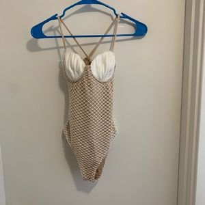 Margarita Mermaid net one piece swim suit